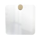 Ver imagem 1 de Espelho Decorativo Cantos com Gancho Pinus Redondo 50x50 cm