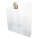 Ver imagem 1 de Espelho Decorativo Cantos com Gancho Pinus Retangular 50x50 cm