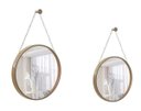 Ver imagem 1 de Kit Espelhos Adnet Corten de 30cm + 20 cm com Alça de Corrente