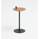 Ver imagem 2 de Mesa de Apoio Halter - Tampo Carvalho - Base Aço Carbono - Altura 55cm