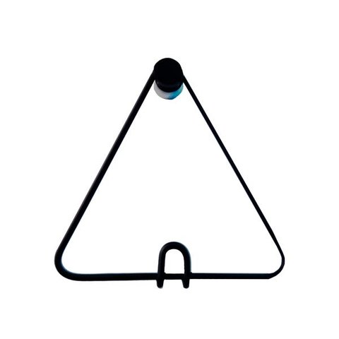 Pendurador Gancho Wire Minimals Polygon Preto 0,14X0,15 Cm