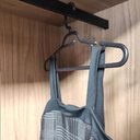 Ver imagem 2 de 12 Cabides com Cava para Vestidos Alçinhas Preto Lojas Closet Guarda Roupas