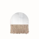 Ver imagem 1 de Espelho Decorativo Half Bangs Bege 27 cm