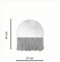 Ver imagem 3 de Espelho Decorativo Half Bangs Cinza 27 cm