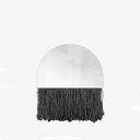 Ver imagem 1 de Espelho Decorativo Half Bangs Preto 27 cm