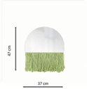 Ver imagem 2 de Espelho Decorativo Half Bangs Verde Limão 27 cm