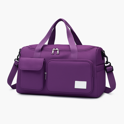 Bolsa Feminina para Academia Viagem e Lazer - Roxa - 1