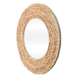 Espelho Decorativo Corda Taipa 50 cm Redondo - 3