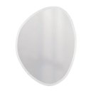 Ver imagem 1 de Espelho Decorativo Orgânico Branco 58x70 cm