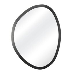 Espelho Decorativo Orgânico Preto 43x58 cm - 1