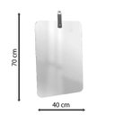 Ver imagem 5 de Espelho Decorativo Life Alça Rajada 60x40 cm