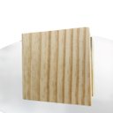 Ver imagem 3 de Espelho Decorativo com Gancho Pinus Quadrado 50 cm Redondo