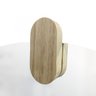 Espelho Decorativo Oval com Gancho Pinus Oblongo 60x40 cm - 3