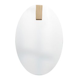 Espelho Decorativo Oval com Gancho Pinus Retangular 60x40 cm - 1
