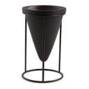 Ver imagem 2 de KIT CACHEPOT EM CIM COM SUP EM METAL - 2 PCS