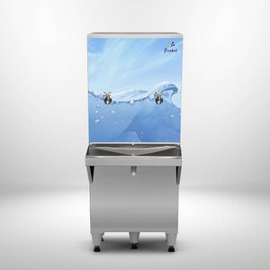 Bebedouro de Água 50 Litros Industrial Inox Frisbel 220v