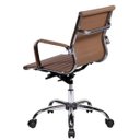 Ver imagem 6 de Conjunto com 5 Cadeiras Diretor Boston Giratória Regulagem de Altura A Gás Esteirinha Caramelo