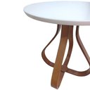Ver imagem 3 de Mesa de Canto Decorativa Cebola Altura 72cm D50cm Mozzoni - Off White