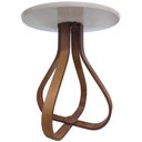 Ver imagem 5 de Mesa de Canto Decorativa Cebola Altura 72cm D50cm Mozzoni - Off White