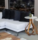 Ver imagem 2 de Mesa de Canto Decorativa Cebola Altura 72cm D50cm Mozzoni - Off White