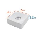Ver imagem 2 de Kit 3x Spot Sobrepor Branco LED 3W 3000K para Teto Parede e Pergolado St1553