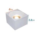 Ver imagem 2 de Spot Sobrepor Led 7w para Teto Parede ou Pergolado Branco St1517