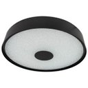 Ver imagem 4 de Plafon Zeus Preto LED 40W 50cm com Cristal St1739