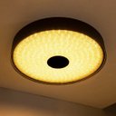Ver imagem 1 de Plafon Zeus Preto LED 40W 50cm com Cristal St1739