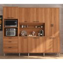 Ver imagem 4 de Kit Cozinha Compacta 260cm 12 Portas e 3 Gavetas Pulse Lukaliam Móveis