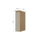 Ver imagem 2 de Balcão Cozinha Nesher Rainha Porta Tempero 20cm Greige