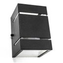 Ver imagem 4 de kit 3x Arandela Preta + LED 5W 6000K luminária Externa Parede Muro 2 Focos Frisos Fachos St327