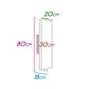 Ver imagem 3 de Arandela Plafon Mila Led Integrado 55w 2700k Branco St1780