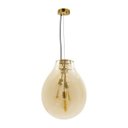 Ver imagem 1 de Pendente Caju Vidro 48cm Bella Iluminação + 3 lâmpadas T30 110V St1882