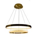 Ver imagem 4 de Lustre Pendente Bella Oca 2 Arcos 80 E 60cm 74w Gd003 St1878