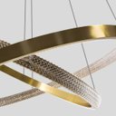 Ver imagem 5 de Lustre Pendente Bella Oca 2 Arcos 80 E 60cm 74w Gd003 St1878