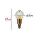 Ver imagem 3 de Lâmpada Led Decorativa E14 Bivolt 3W Branco Quente 2400k Starlux L015c5 St1805