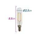 Ver imagem 2 de Lâmpada Led Tubo E14 2w Branco Quente 220V Starlux L002c2 St1817