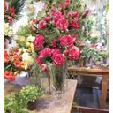 Ver imagem 1 de Vaso Grande Para Flores - Vaso Transparente Athena Com Pé
