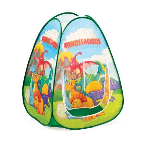 Toca Barraca Infantil Dobravel Pop Up Dinossauros