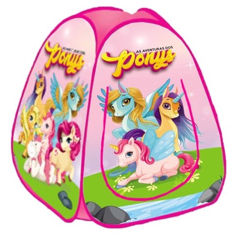 Toca Barraca Infantil Dobravel Pop Up Ponys