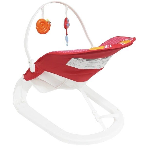 Cadeira Cadeirinha Bebê Descanso Vibratória Musical Brinquedos Menina Rosa Importway BW-095RS - 6