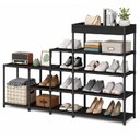 Ver imagem 1 de Estante 12 Prateleiras Nicho Organizador Modular Multiuso Sapateira Rack Armario Brinquedos Quarto P