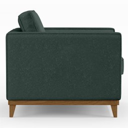 Poltrona Decorativa Para Sala de Estar Jane D05 Linho Verde - Mpozenato - 7