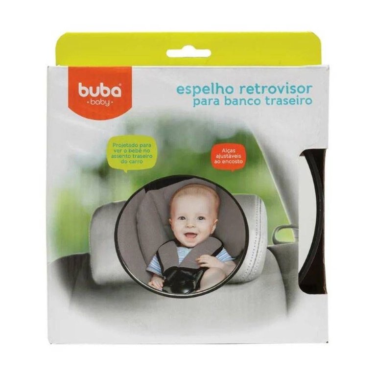 Espelho Retrovisor Para Banco Traseiro Buba