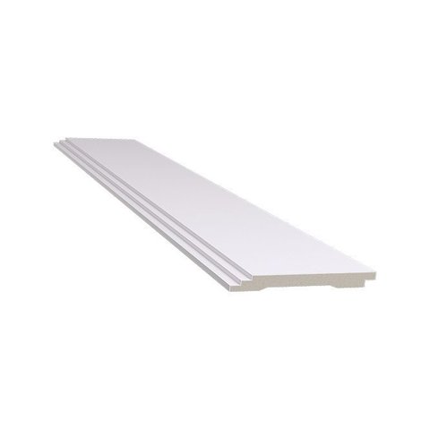 Lambri Poliestireno 656 Branco 2,80mx10cmx1cm Santa Luzia:branco