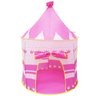 Barraca Infantil Toca Dobrável Castelo Menina Cabana Tenda Divertida Rosa Brinqway BW-068RS - 3