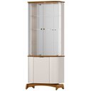 Ver imagem 5 de Cristaleira para Sala de Jantar Bar Espelhada 3 Portas Verbena N01 Off White Ypê - Lyam Decor