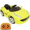 Ver imagem 3 de Mini Carro Elétrico Infantil Criança 6v com Controle Remoto Verde Brinqway Bw-097vd Bivolt