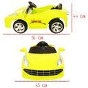 Ver imagem 2 de Mini Carro Elétrico Infantil Criança 6v com Controle Remoto Verde Brinqway Bw-097vd Bivolt