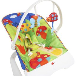 Cadeira Cadeirinha Bebê Descanso Vibratória Musical Brinquedos Menino Azul Importway Bw-095az - 5